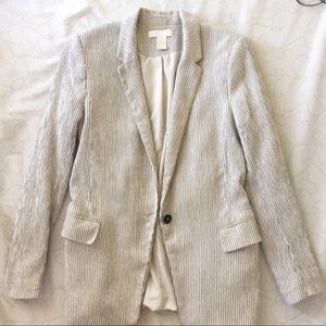 Single -Breasted Blazer Cream